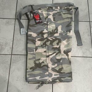 Camouflage Cargo Shorts